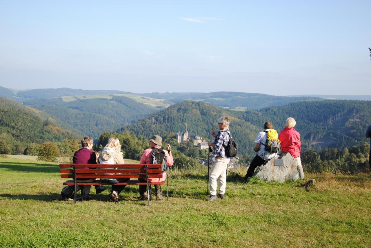 Ferienwohnung Haus Am Sommerberg Ludwigsstadt المظهر الخارجي الصورة