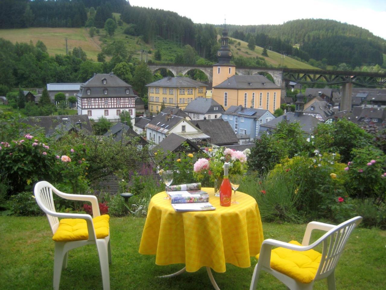 Ferienwohnung Haus Am Sommerberg Ludwigsstadt المظهر الخارجي الصورة